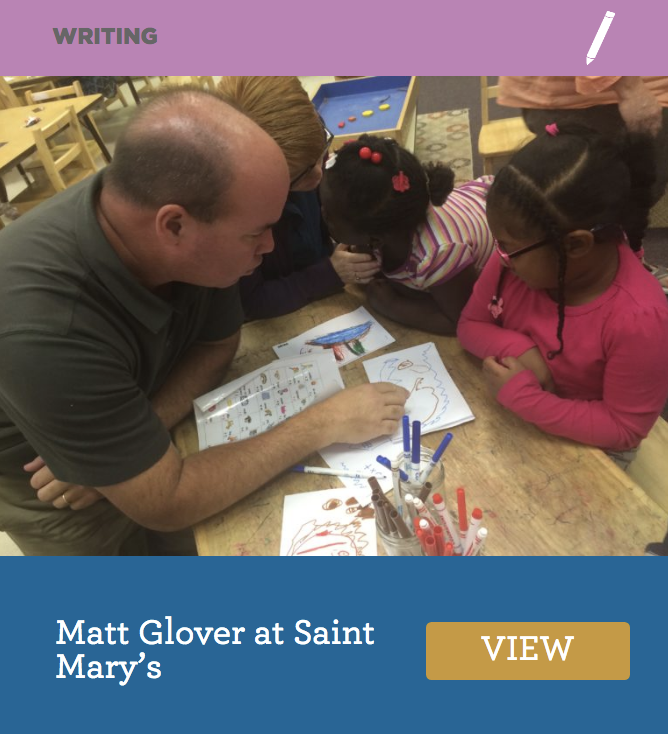 Matt Glover at St. Mary's